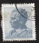 Stamps Yugoslavia -  Josip Broz Tito (1892-1980) presidente