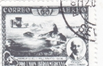 Sellos de Europa - Espaa -  primer vuelo mecánico 1906(30)