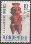 Stamps Argentina -  20th  ANIVERSARIO  DE  LA  UNESCO