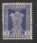 Stamps : Asia : India :  Capital del Pilar de Asoka
