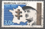 Stamps France -  MARISCAL  JACQUES  LECLERC