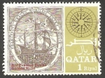 Sellos de Asia - Qatar -  Velero