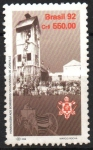 Stamps Brazil -  BOMBEROS  VOLUNTARIOS  DE  JOINVILLE
