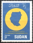 Stamps Sudan -  33rd  ANIVERSARIO  DE  LA  INDEPENDENCIA
