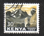 Sellos de Africa - Kenya -  Imagenes Nativas