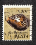 Stamps Kenya -  Moluscos del Mar