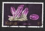 Stamps Kenya -  Amethyst