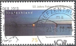 Stamps Germany -  50 años Puente de Fehmarnsund en Großenbrode.