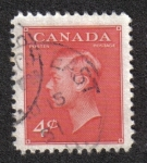 Stamps Canada -  Rey George VI: Edición Definitiva 1949-1951