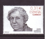 Stamps Spain -  Personajes- ESCRITORA