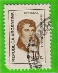 Stamps Argentina -  Gral. Manuel Belgrano