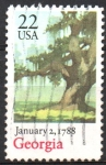 Stamps : America : United_States :  RATIFICACION  DE  LA  CONSTITUCION  EN  GEORGIA