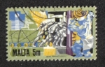 Stamps Malta -  Historia de la industria maltesa