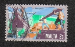 Sellos del Mundo : Europa : Malta : Historia de la industria maltesa