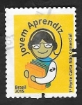 Stamps Brazil -  3428 - Joven aprendiz