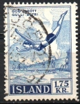 Sellos de Europa - Islandia -  NATACION