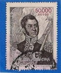 Stamps Argentina -  Gral. Jose de San Martin