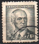 Stamps Czechoslovakia -  EDUARD  BENES