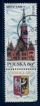 Stamps Poland -  Torre con reloj