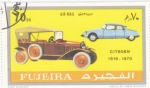 Sellos de Asia - Emiratos �rabes Unidos -  COCHES DE EPOCA- Citroen