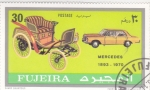 Sellos de Asia - Emiratos rabes Unidos -  COCHES DE EPOCA- Mercedes