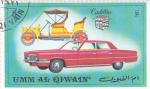 Stamps United Arab Emirates -  COCHES DE EPOCA- Cadillac