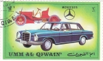Stamps United Arab Emirates -  COCHES DE EPOCA- Mercedes