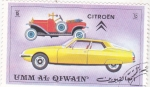 Stamps United Arab Emirates -  COCHES DE EPOCA- Citroen