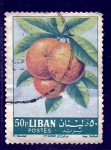 Stamps : Asia : Lebanon :  Frutas