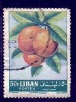 Sellos de Asia - Lbano -  Frutas