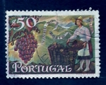 Stamps : Europe : Portugal :  Uvas