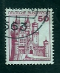 Stamps Germany -  castillo de Neus Chwansten