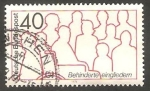 Stamps Germany -  645 - Rehabilitación de los discapacitados