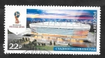 Stamps Russia -  Mundial de fútbol Rusia 2018, estadio