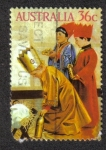 Stamps Australia -  Mavidad de 1986