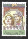 Stamps Australia -  Escenario y pantalla