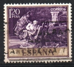 Stamps Spain -  COLECCIONISTA  DE  PINTURAS,  OBRA  DE  FORTUNY.