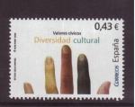 Stamps Spain -  VALORES CÍVICOS