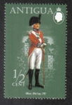 Stamps Antigua and Barbuda -  Uniformes Militares