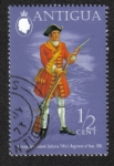Stamps Antigua and Barbuda -  Uniformes Militares