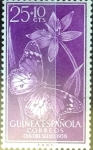 Stamps Equatorial Guinea -  guinea española - 389 - Mariposa danaus chrysippus
