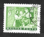 Sellos de Europa - Hungra -  1576 - Transportes, Comunicaciones y Turismo, distribución del correo