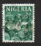 Sellos de Africa - Nigeria -  Motivos del país