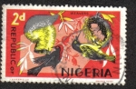 Sellos de Africa - Nigeria -  Fauna