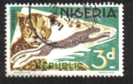 Sellos de Africa - Nigeria -  Fauna