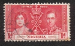 Stamps Nigeria -  Coronation Issue