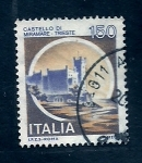 Stamps Italy -  Castillo de Miramar