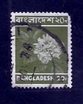 Sellos de Asia - Bangladesh -  Flor