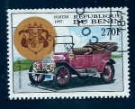 Stamps : Africa : Benin :  Coche epoca