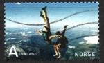 Stamps : Europe : Norway :  PATINAJE  EN  EL  AIRE